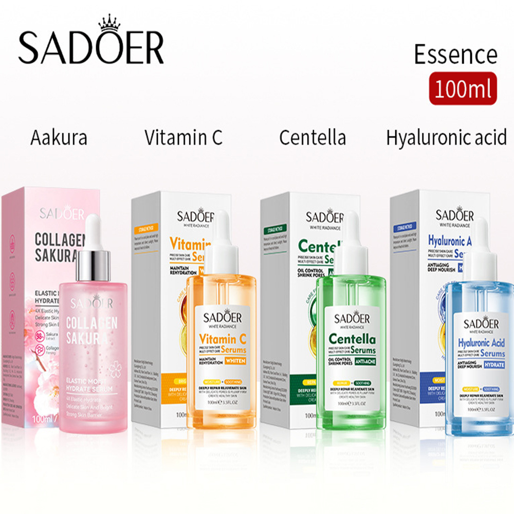 Exosome Serum Ampoule - Centella Sakura collagène vitamine C acide
