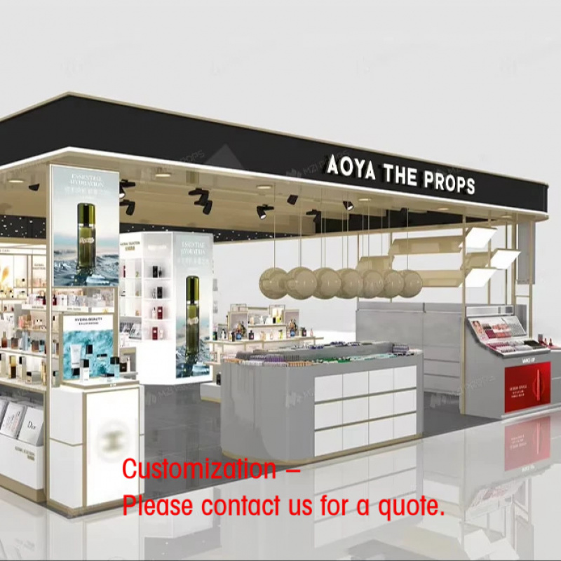 Luxury Skincare Retailers - Kiosque de luxe personnalisé pour cosmétiques,