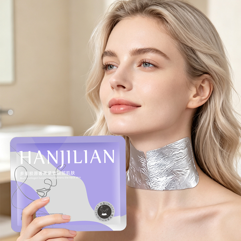 Luxury Skincare & Spa Photos - Masque pour le cou doux et