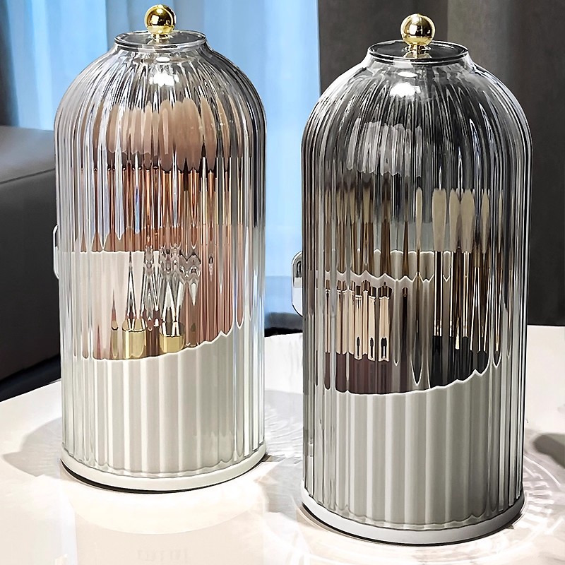 Luxury Skincare And Makeup Brands - 360 ° Porte-brosse de maquillage rotatif