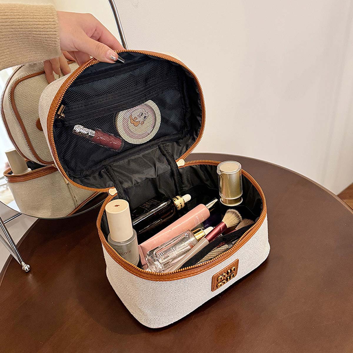 Luxury Skincare China - Nouveau sac fourre-tout en toile minimaliste