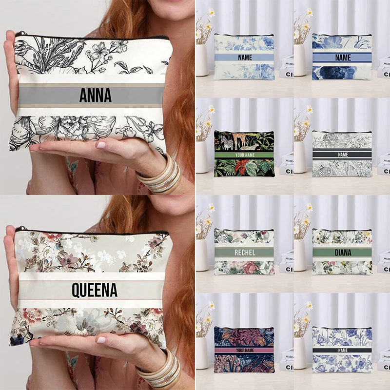 Luxury Skincare And Makeup Brands - Sac de maquillage Vintage avec nom