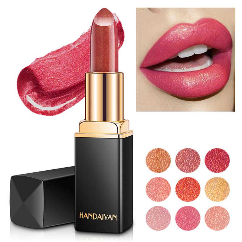 Luxury Skincare And Makeup Brands - Rouge à Lèvres Scintillant et Waterproof
