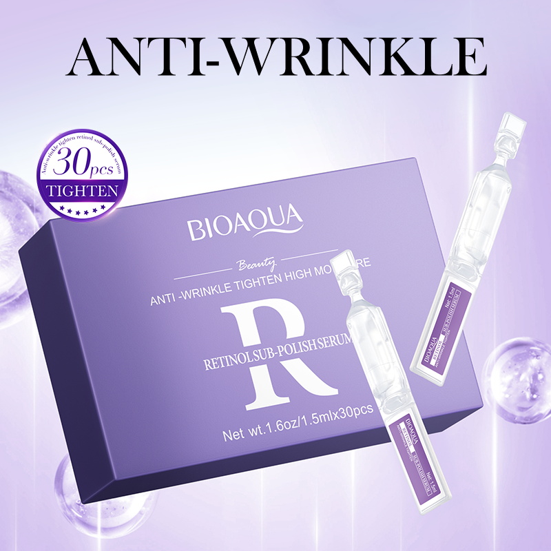 30 pièces BIOAQUA rétinol vita - Exosome Serum Ampoule avis et prix