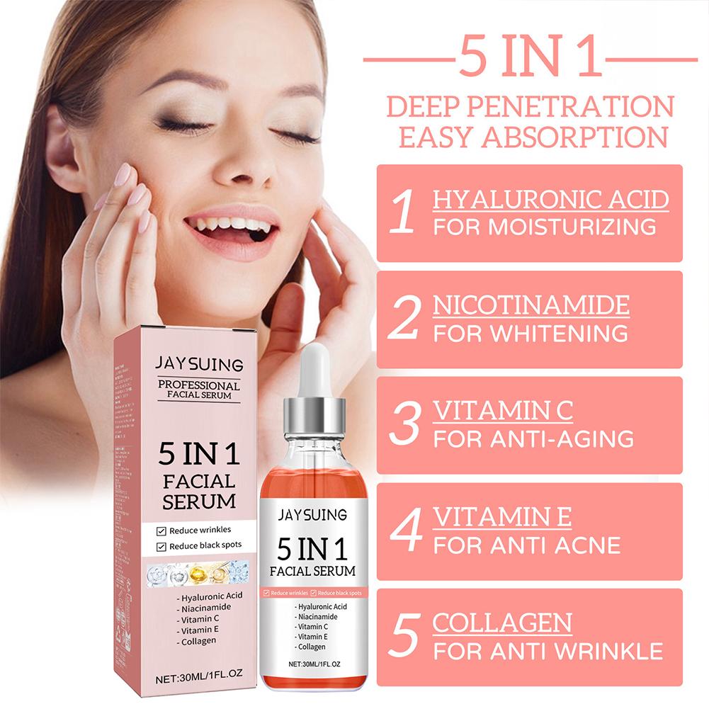 Sérum visage 5-en-1 à la vitam - Exosome Serum Ampoule avis et prix