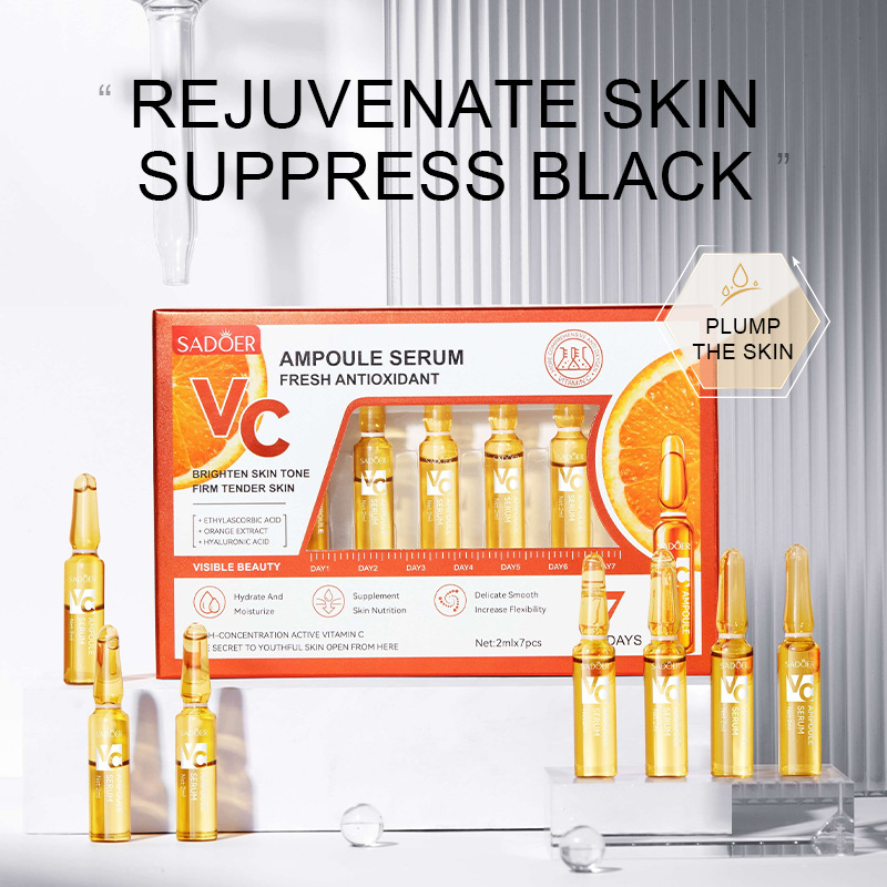 7 pièces/Kit SADOER Ampoule vi - Exosome Serum Ampoule avis et prix